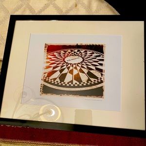 Framed “imagine” picture